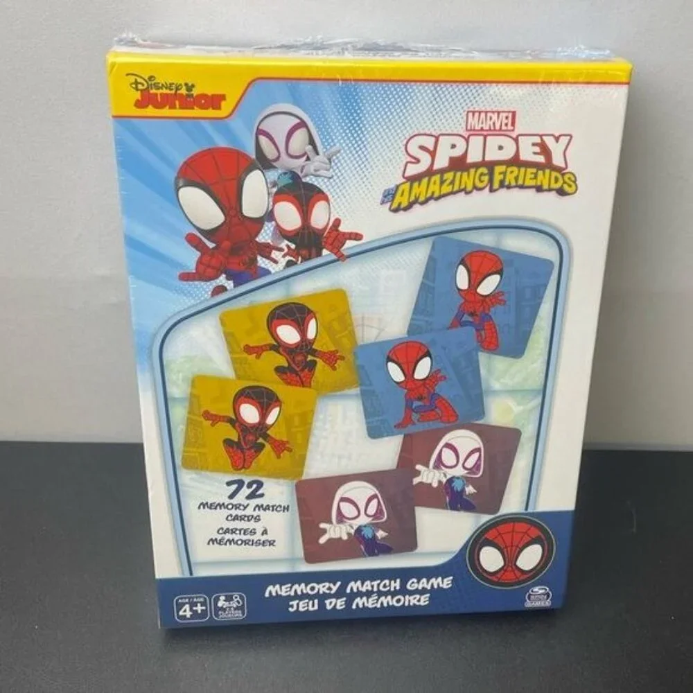 Disney Junior Marcel Spidey and his Amazing Friends Memory Card Game (#8827)